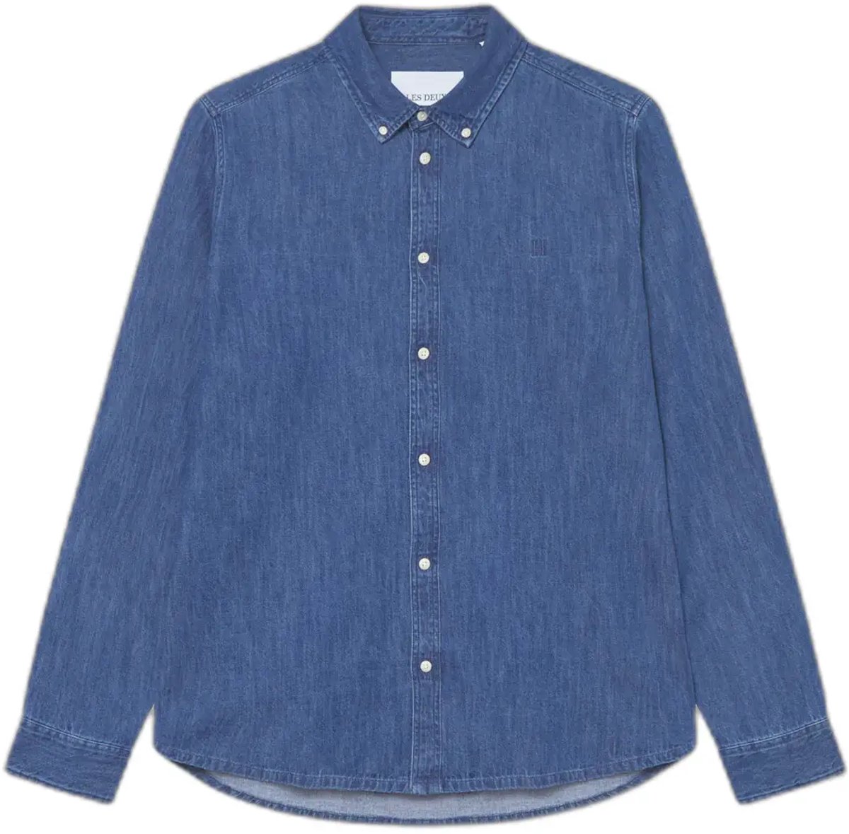 Jeanshemd met lange mouwen Les Deux Konrad