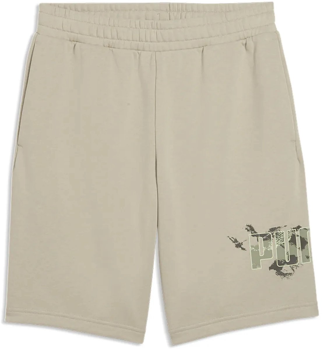 Puma Camo 10´´ Korte Sportbroek Man Grijs