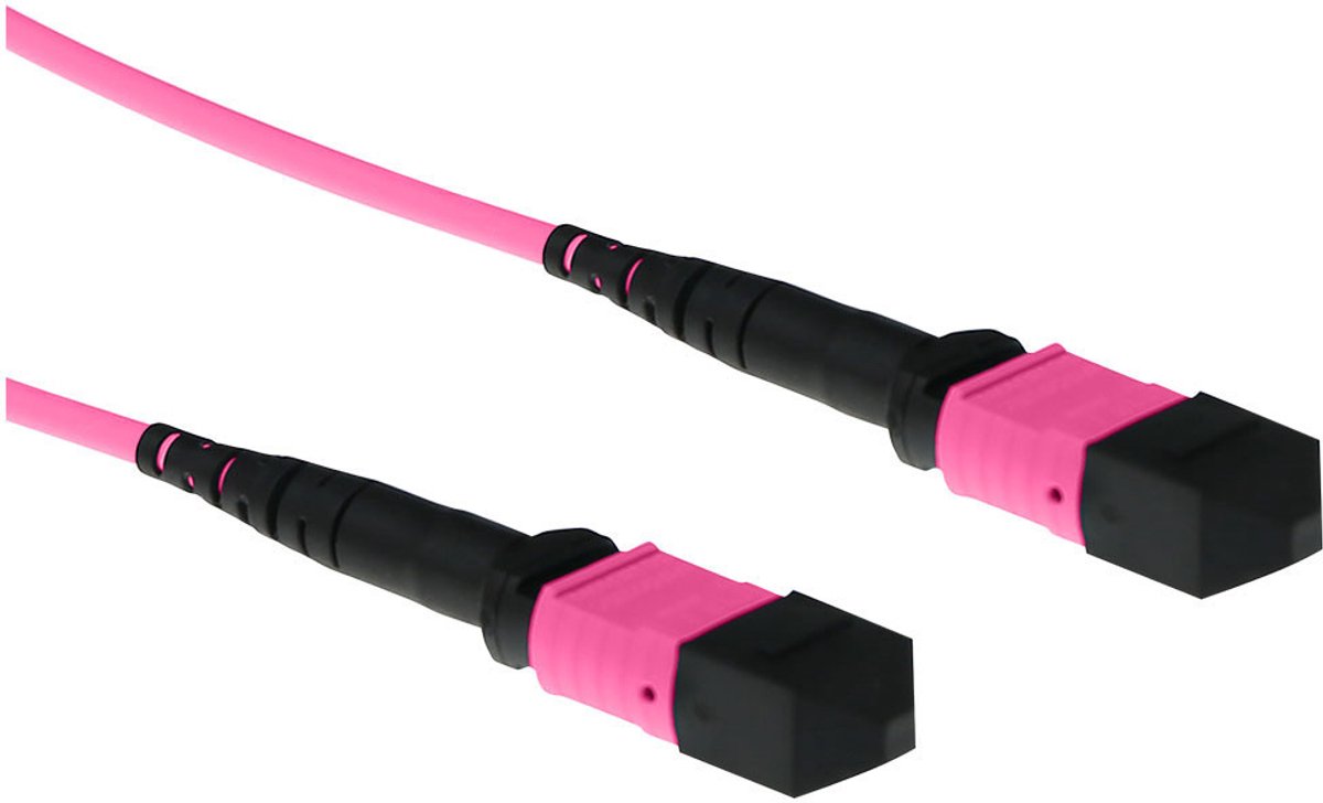ACT RL7780 Glasvezel Patchkabel 50/125 OM4 MTP(MPO) Female/MPO Female Polarity B - 20 meter