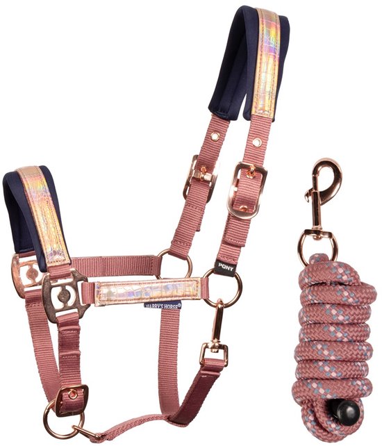 Harry's Horse Halsterset Diva Mauvewood Mauvewood - Mini | Halstertouw paard