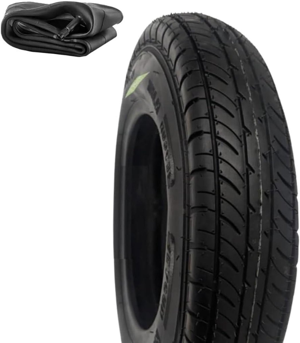 Versterkte Binnenband - Aanhangerband Landbouwband - Transport Aanhanger - 4 PR Versterkt - 4.00-10 - Zwart