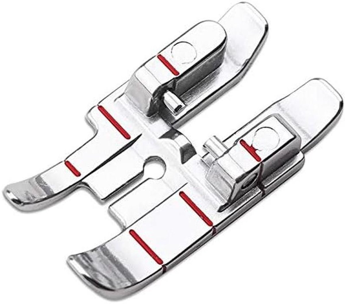 Quilten Persvoet - Naaimachinevoet - Naden Stikken - 1/4 Inch Afstand - Standaard - Zilver