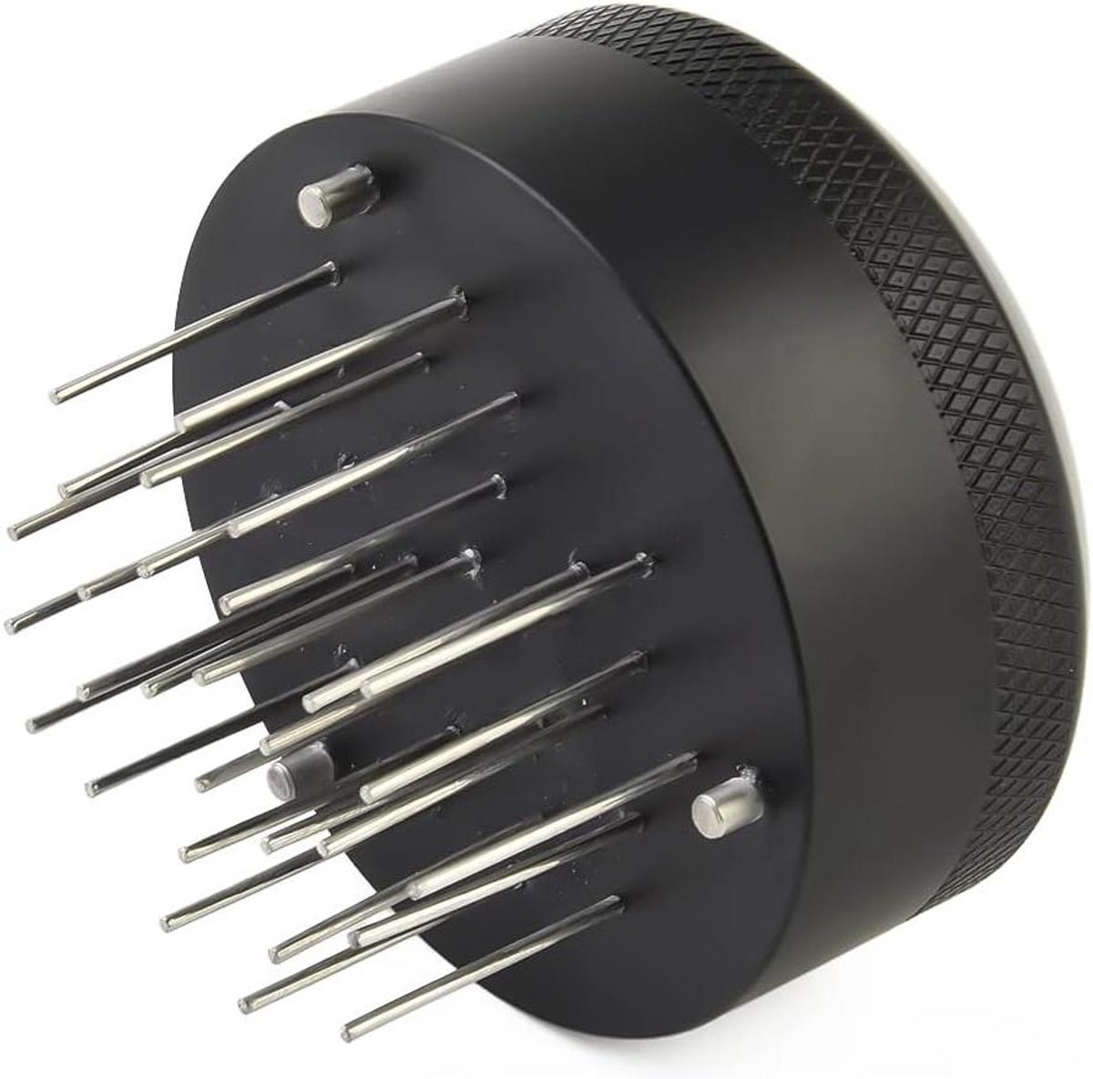Naald Distributeur - Koffie Roer Tool - Espresso Maken - 19-Pins Ontwerp - 53MM/58MM - Zwart