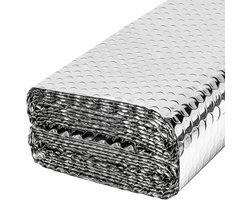 Reflecterende Isolatierol - Aluminiumfolie Isolatie - Energie Besparen - Dubbelzijdig Aluminium - 119 x 305 cm - Zilver