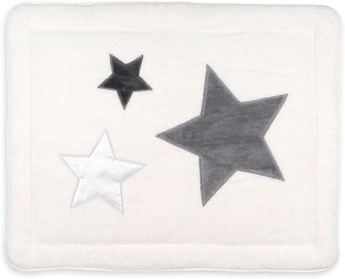 Boxkleed Baby - Babykleed Box - Veilig Spelen - Dubbelzijdig Zacht - 75 x 95 cm - Ecru