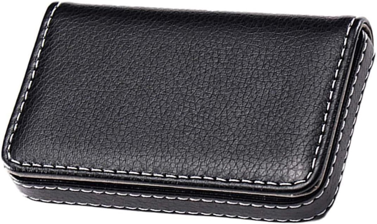 Stijlvolle PU Leren Etui voor Visitekaartjes - Modern en Klassiek voor Mannen en Vrouwen