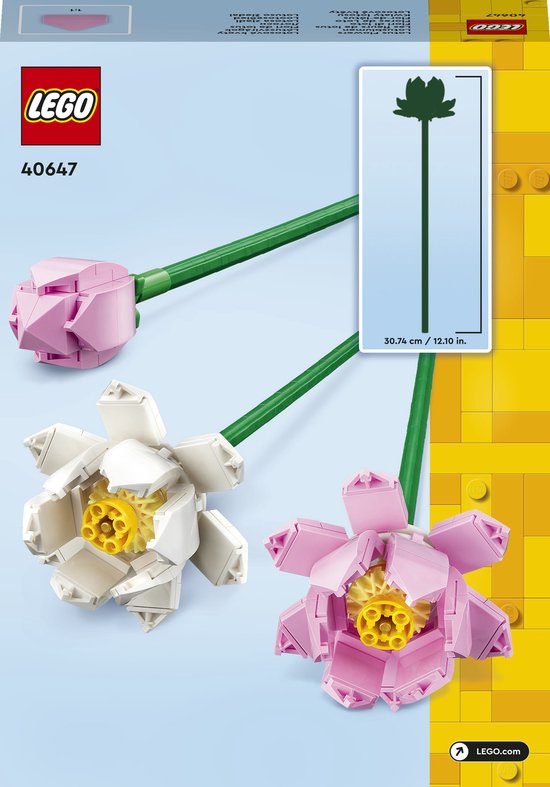 Lego 40647 Fleurs de Lotus
