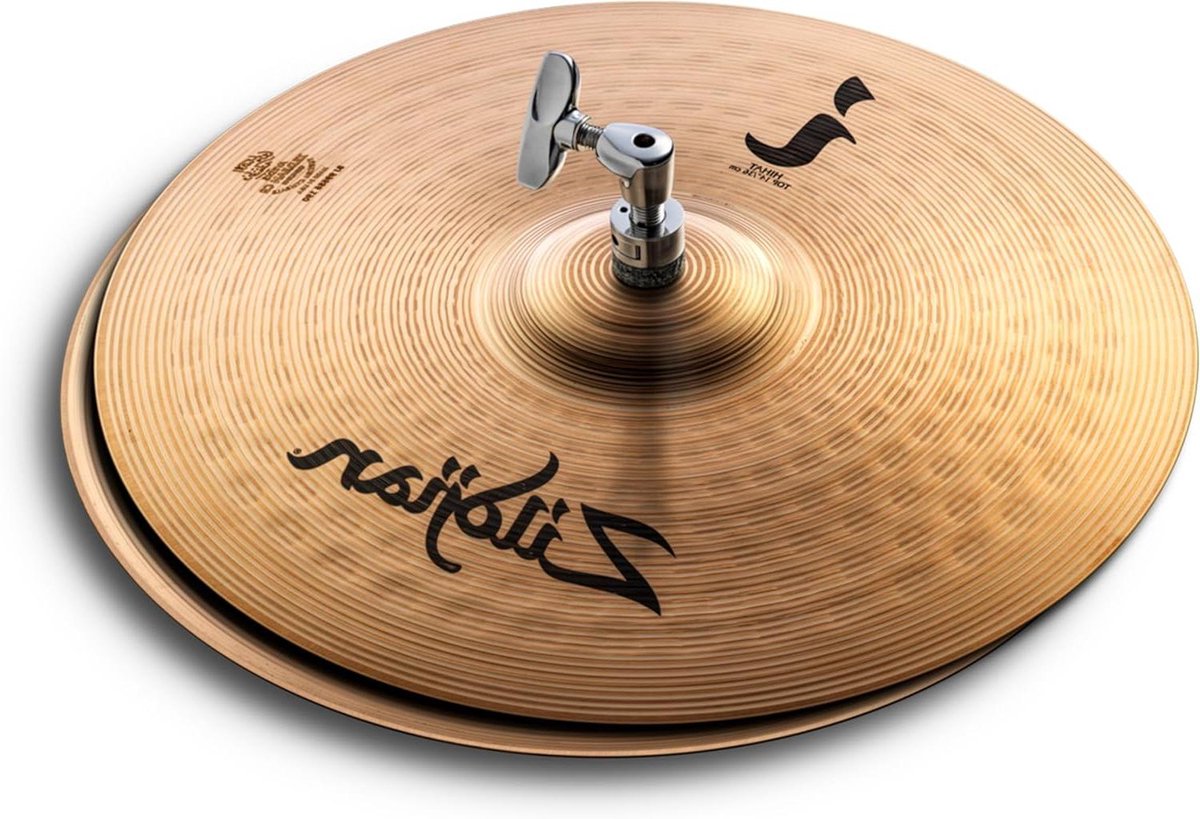 HiHat Bekkens - Hi-Hat Paar - Muziek Maken - B8 Legering - 14 inch - Koper