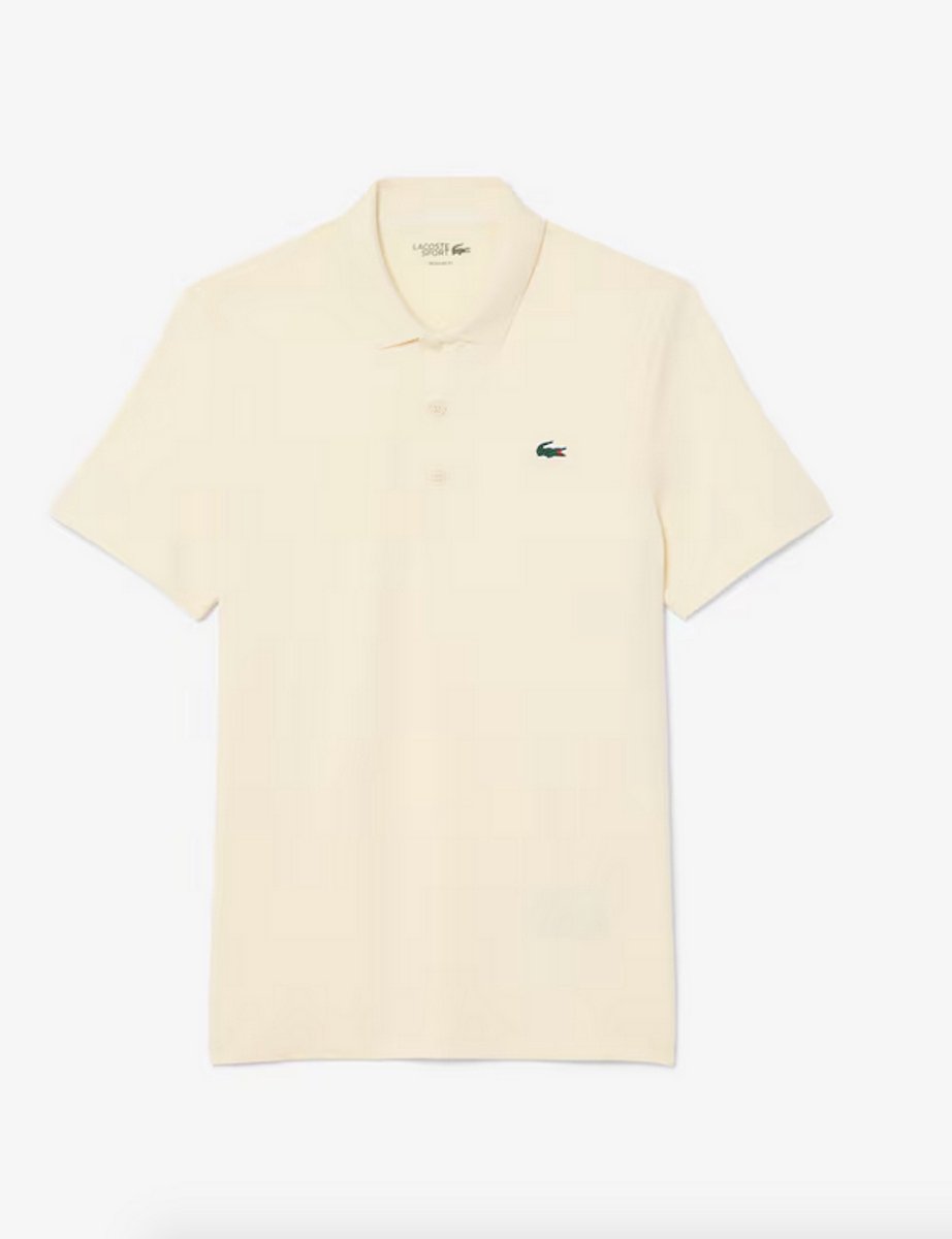 LACOSTE ULTRA-DRY STRETCH GOLF POLO Lemon -5 Geel
