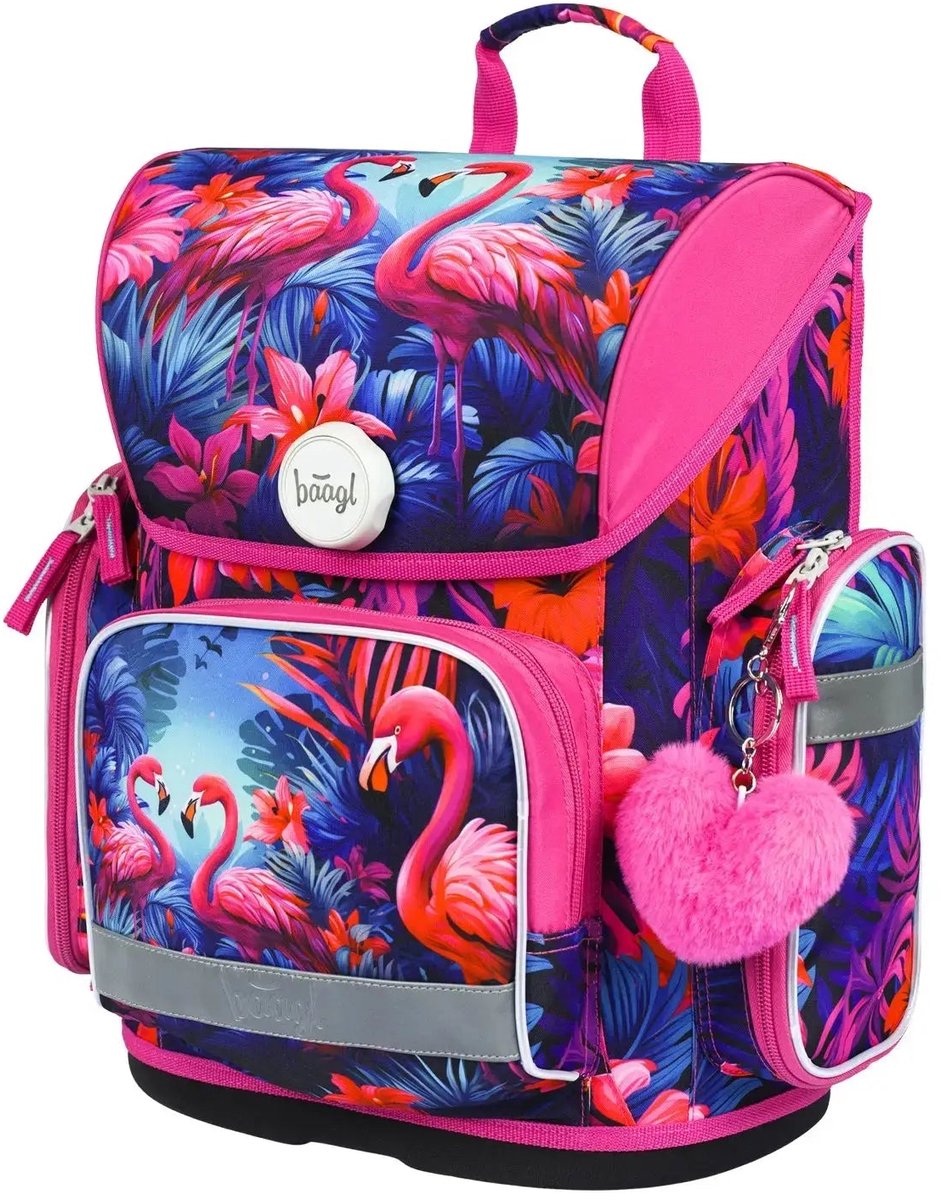 Baagl Ergo Rugzak Flamingos 19L