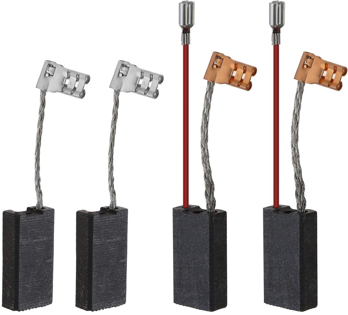 Golden crown - Koolborstel - 24mm/25mmx12.5mmx6.3mm - Auto Cut-Off - 4 stuks - Vervangt 1617014144 ...