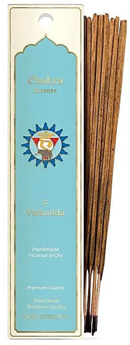 Fiore D'oriente Chakra Wierook Vishudda - set van 3 stuks - 20 g - 20g