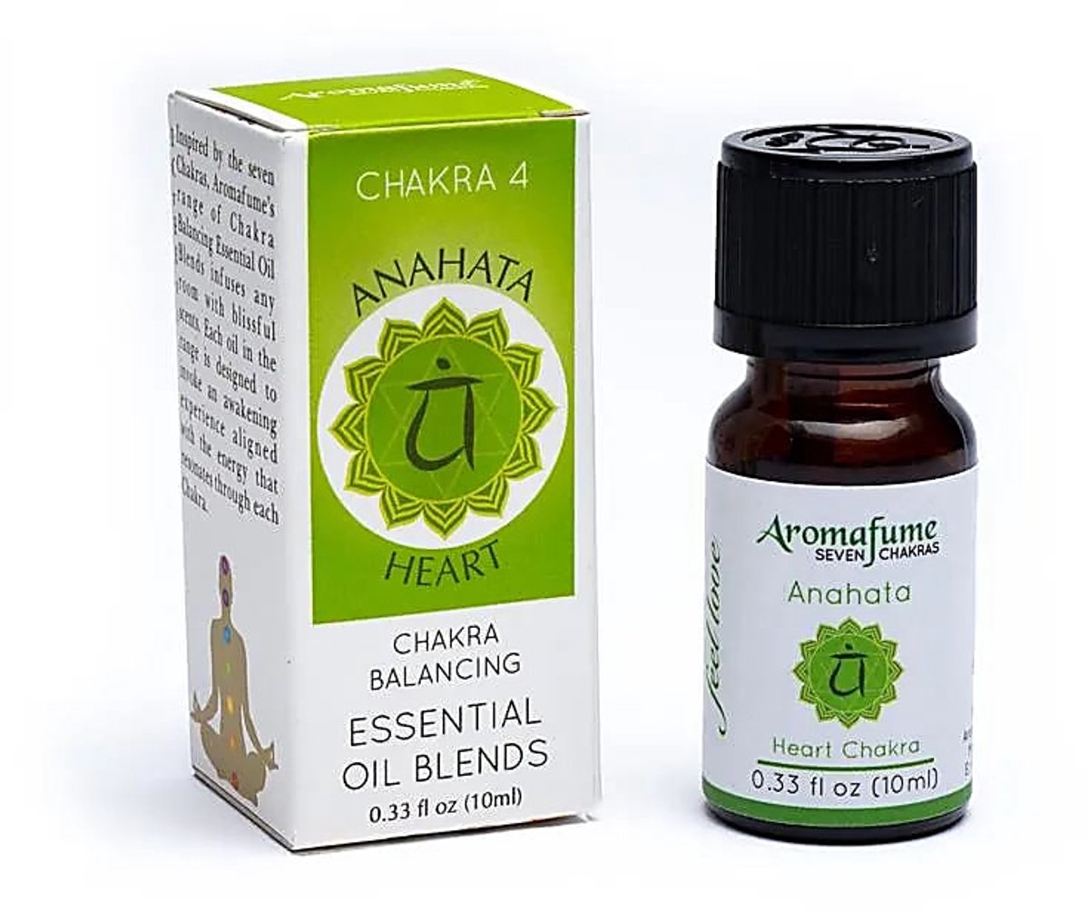 Aromafume - anahata - chakra olie - hart chakra - etherische olie mix - 10ml - Aromatherapie