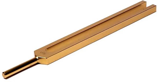 Stemvork Mid-Ohm goudkleurig ongewogen - M van Otto Musica — afbeelding 2