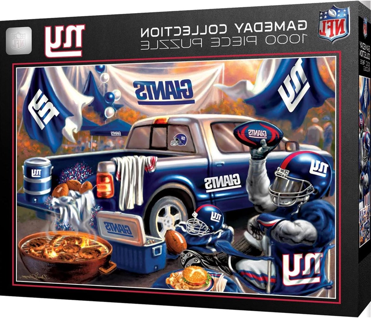 NFL Puzzel - Voetbal Puzzel - Ontspanning - Officieel Gelicentieerd - 1000 Stukjes - Teamkleuren
