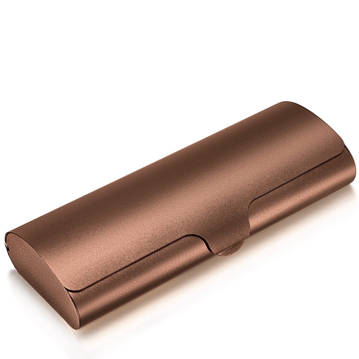 aladdien - Brillenkoker - Aluminium - Harde schaal - Zwart - Leesbrillenkoker - Dames en heren - Draagbaar