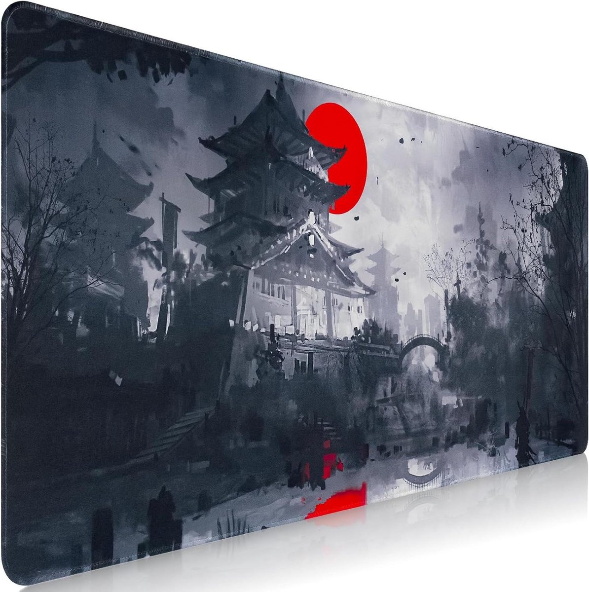 Muismat XXL - Groot bureau pad - Comfortabel werken - Ruim oppervlak - 120x60 cm - Volle maan