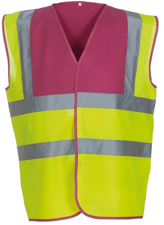 Gilet RWS violet clair, jaune XL