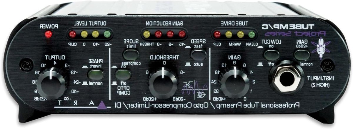 Voorversterker Compressor - Geluidsversterker Compressor - Opnames Maken - VCA-vrij Optische Controle - 1 Kilogram - Aluminium