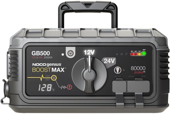 Noco Boost Max GB500 Lithium Jump Starter 20.000A 12V/24V