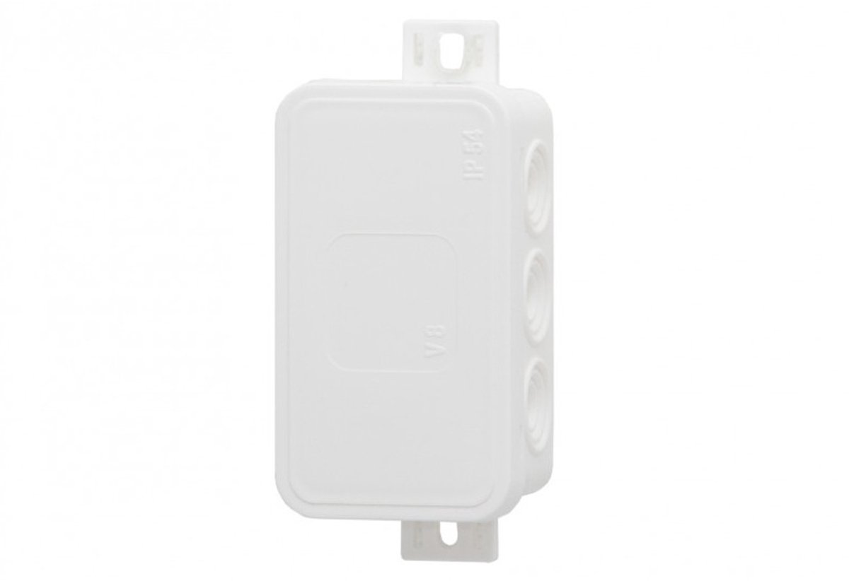 F-ELEKTRO V8 Serie - Hermetische Doos - 80x45x41mm - IP54 - Wit