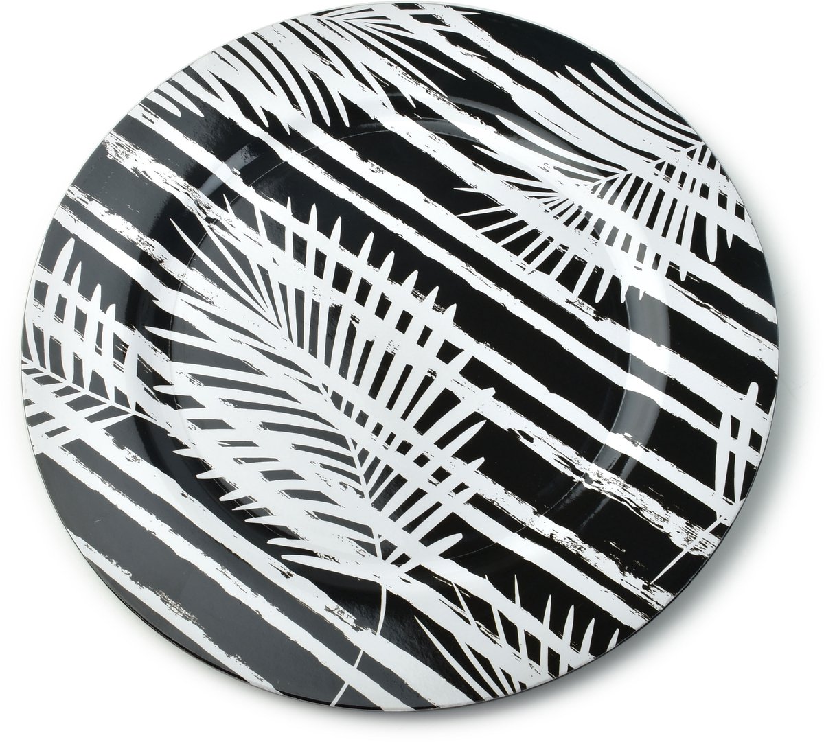 Mondex BLANCHE - Decoratieve Onderzetter - 33cm - Kunststof - Handwas