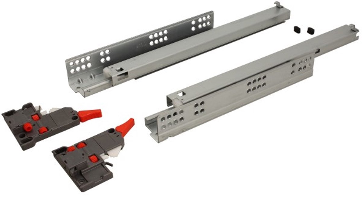 Gamet PD2 - Onderbouw Geleider - 350mm - Stille Sluiting