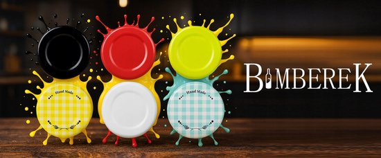 Bimberek - Keukenaccessoire - Verschillende Kleuren - Twist Off Deksel - 43mm van Merkloos — afbeelding 5