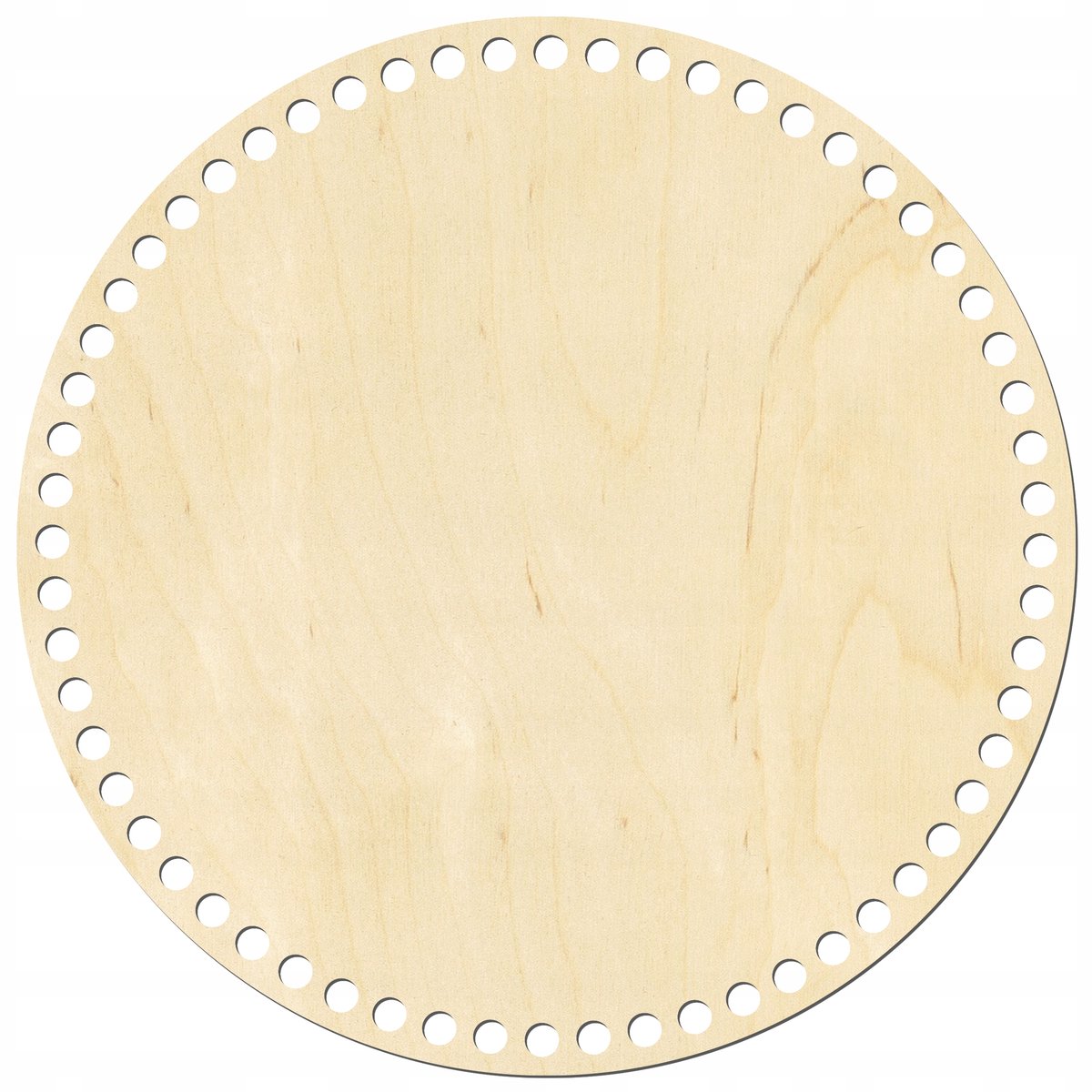 SMX Design - Houten Basis voor Mand - Rond - 35cm - FSC-gecertificeerd