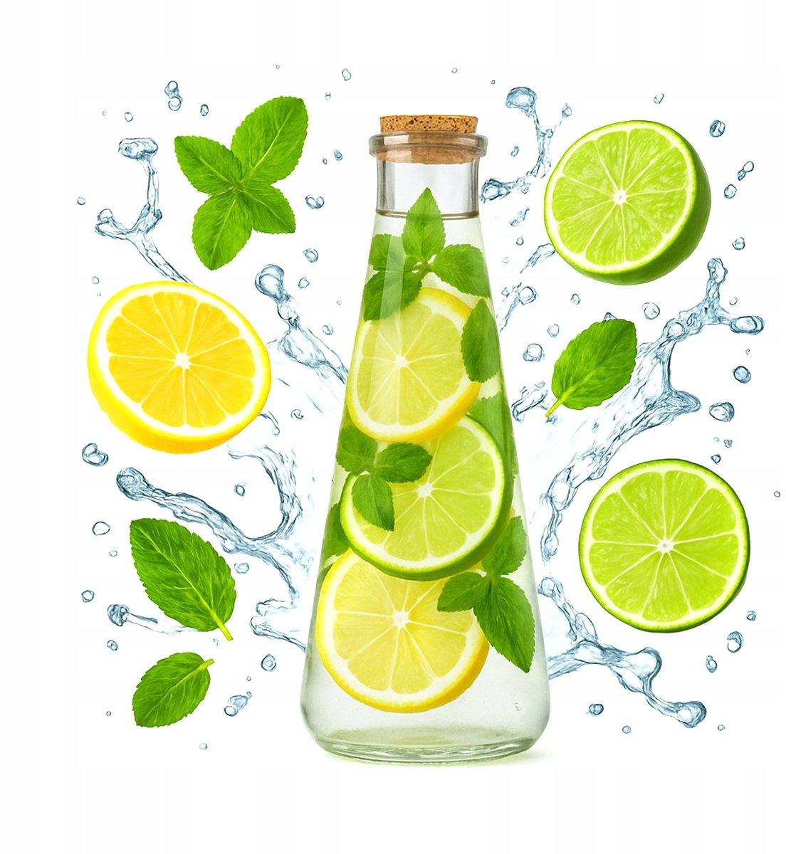 Bimberek LONDON - Karaf - 350ml - Natuurlijk Kurk - Sierlijk Glas