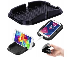 Auto Antislipmat voor Telefoon - Zwart