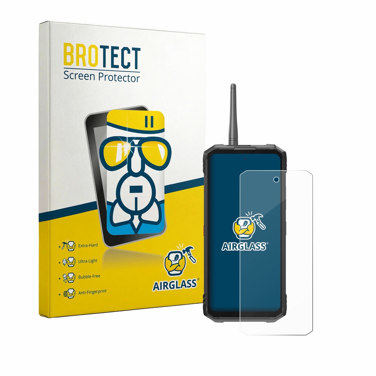 Screenprotector voor Hotwav Hyper 8 Ultra Beschermglas transparant