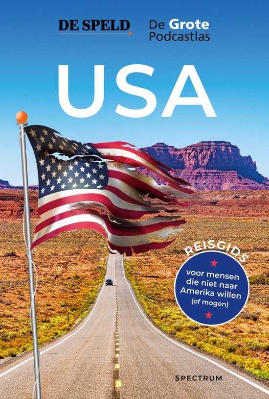 USA reisgids De Speld & De Grote Podcastlas - cover