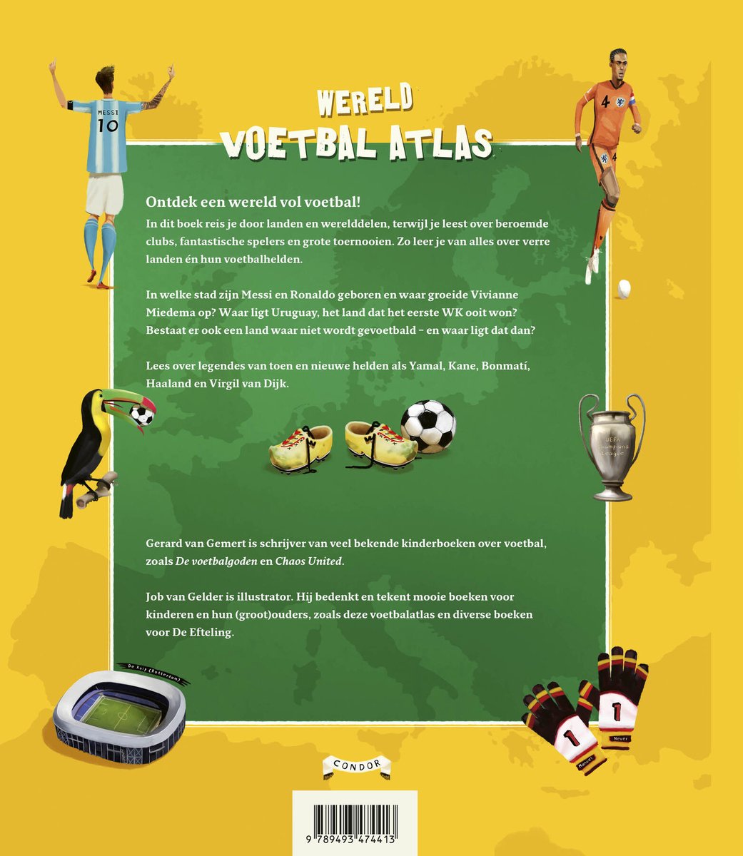 Wereld Voetbal Atlas - back cover
