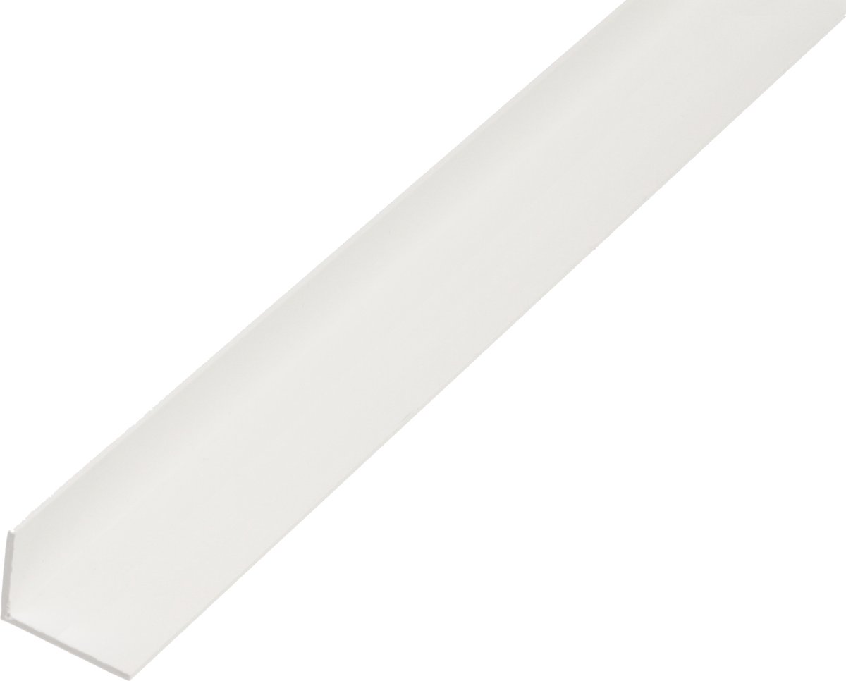 Alberts 498757 hoekprofiel | kunststof, wit | 1000 x 30 x 20 mm | set van 7