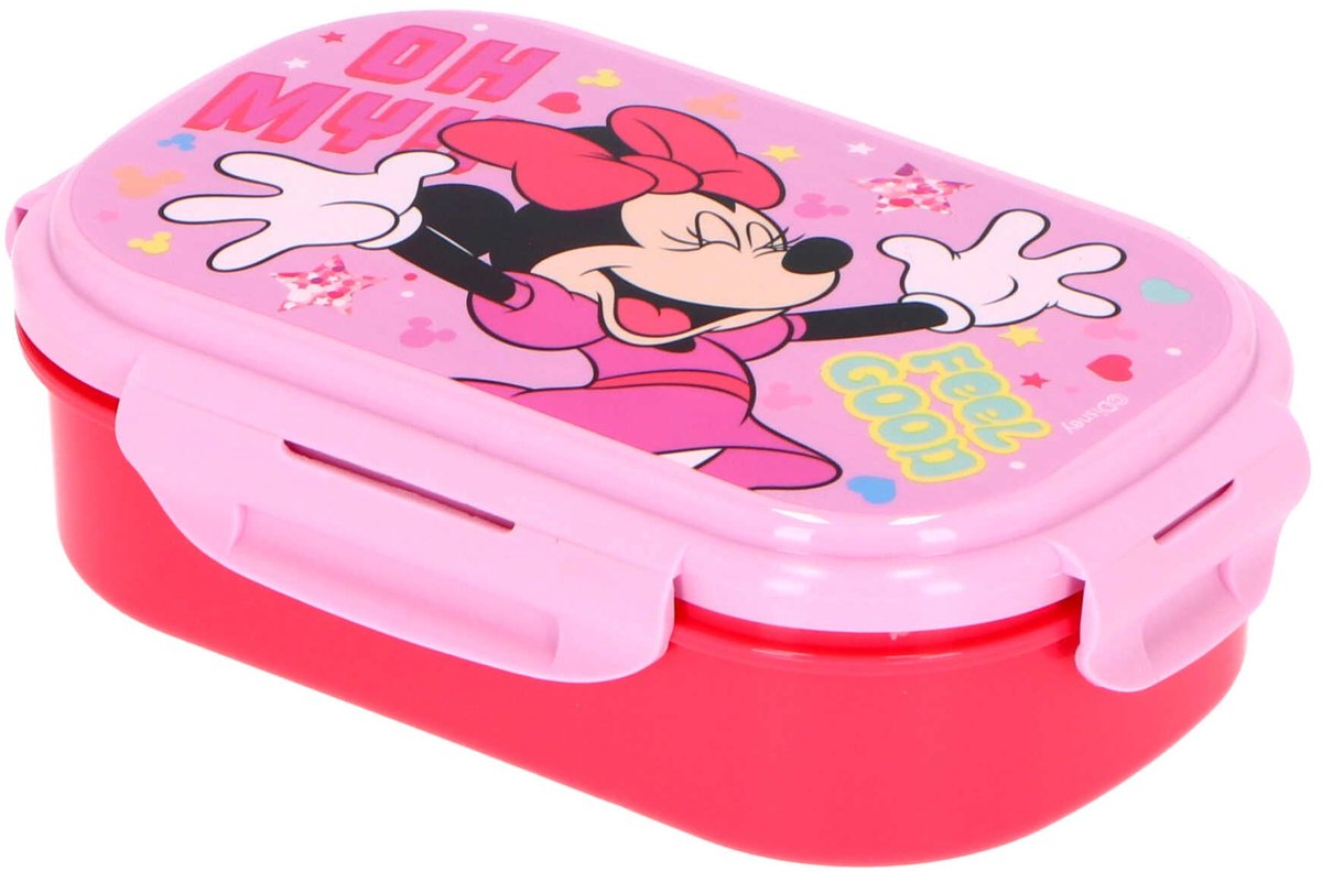 Minnie Mouse Lunchbox met bestek
