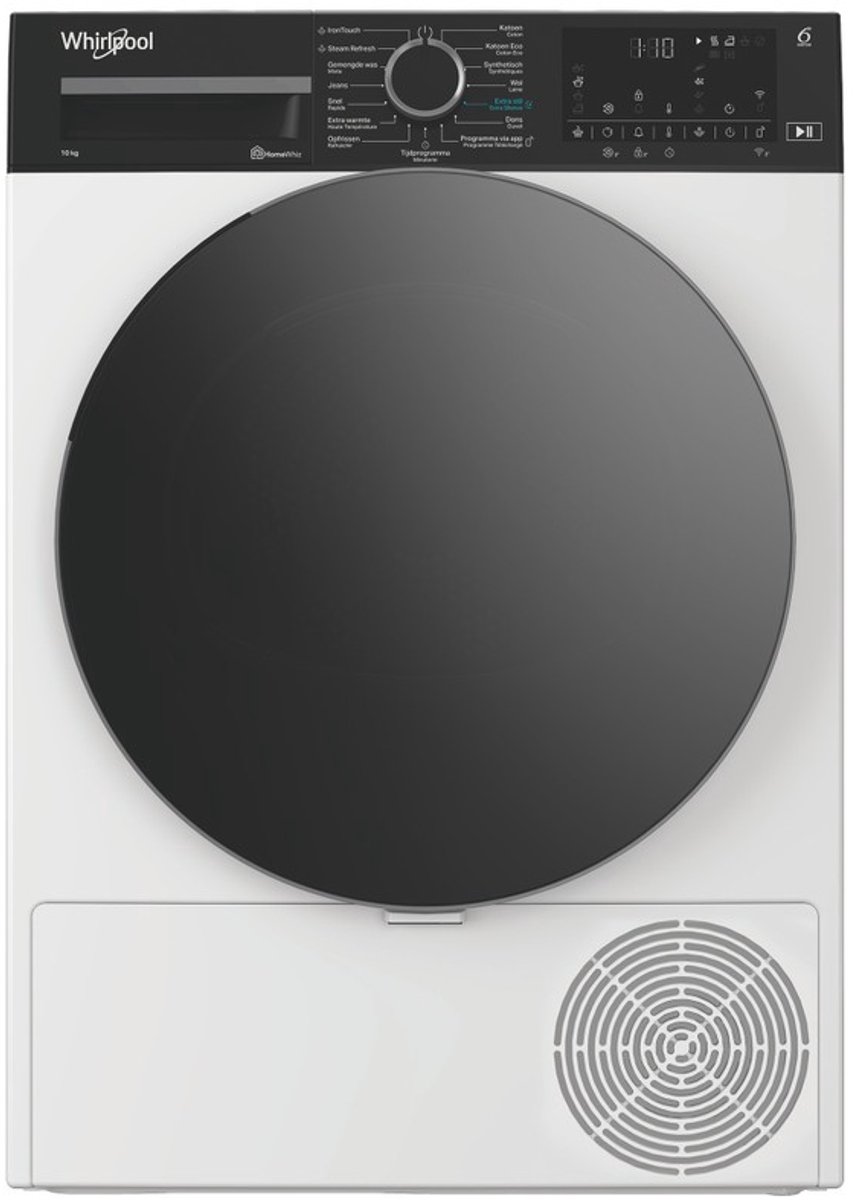 Whirlpool C WD 105M WBS BE - AdaptiveDry - IronTouch - 10kg warmtepompdroger