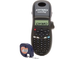 DYMO LetraTag LT-100H Labelprinter | Labelmaker met ABC-toetsenbord voor thuis en op kantoor | Zwart