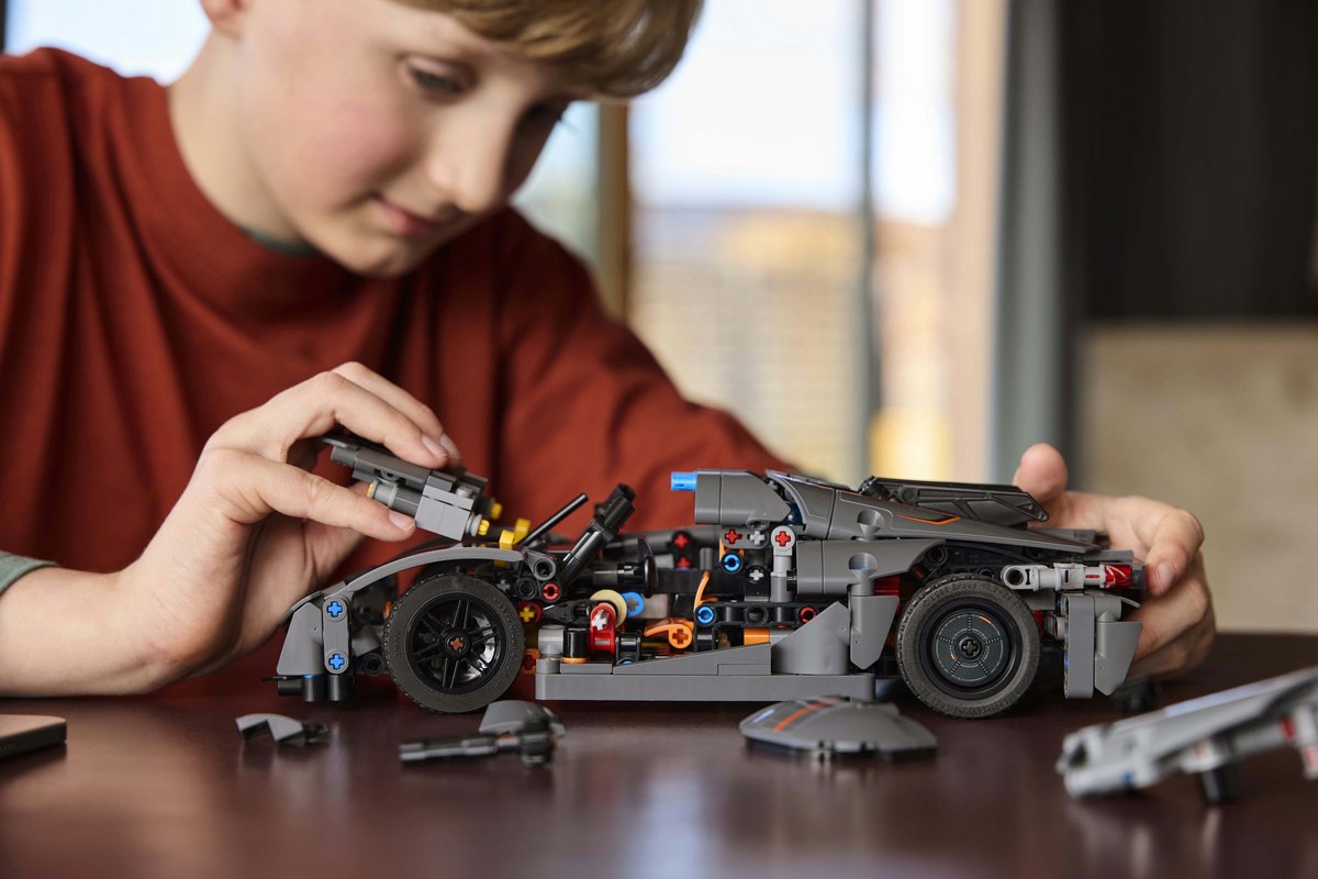 LEGO Technic - Koenigsegg Jesko Absolut grijze hypercar - 42173 — afbeelding 23