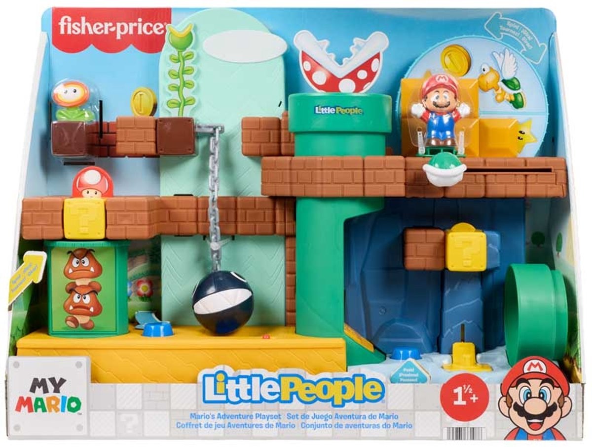 Fisher Price Lp Super Mario Adventure Playset