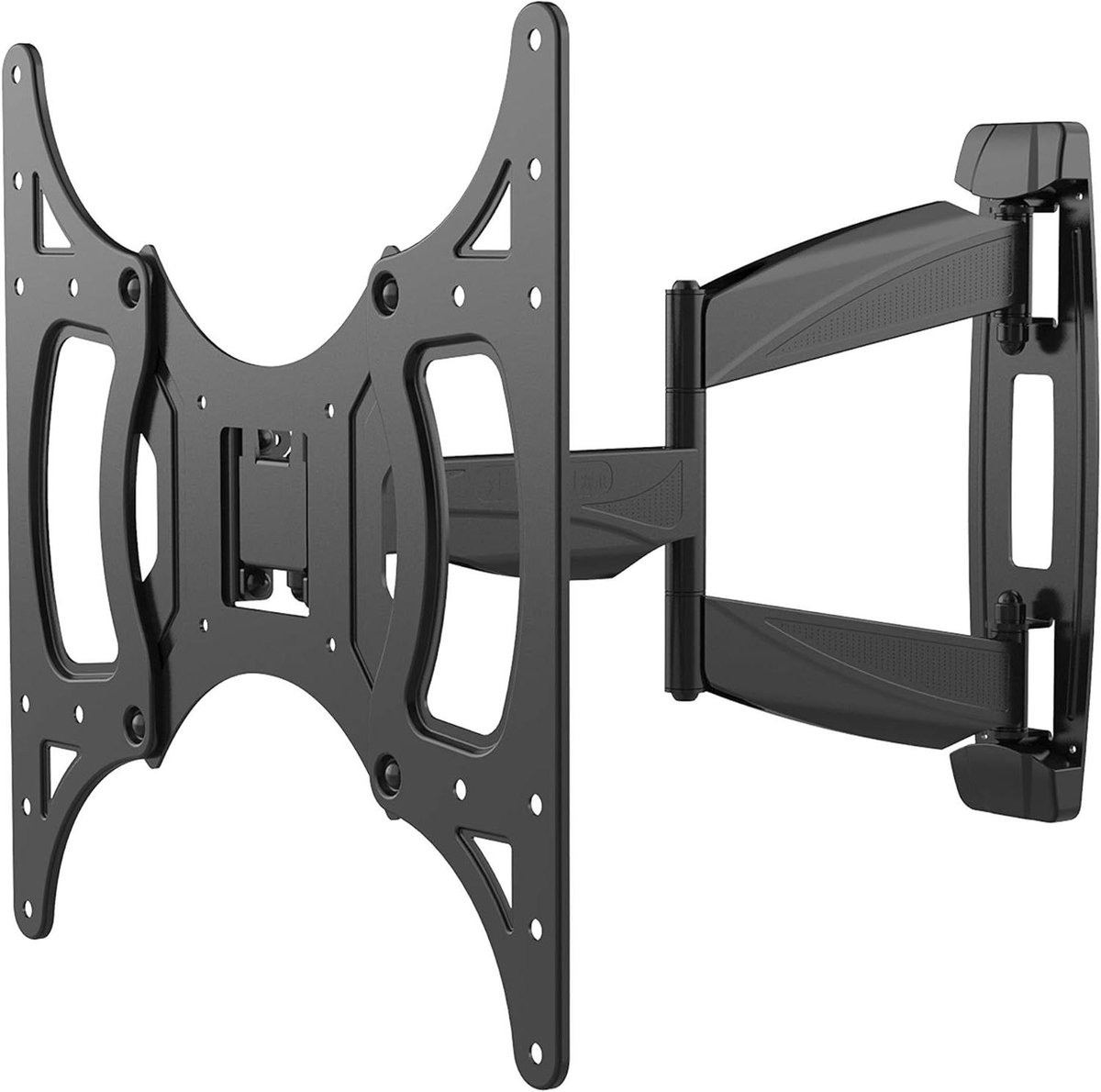 TV Muurbeugel - TV Ophanging - Ruimte Besparen - Inklapbaar - 400x400 VESA - Zwart