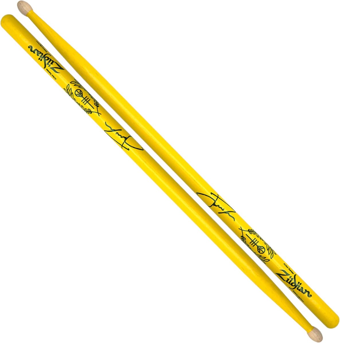 Drumstokken Hout - Stokken Wit - Muziek Maken - Versterkte Hals - .595 inch Diameter - Wit