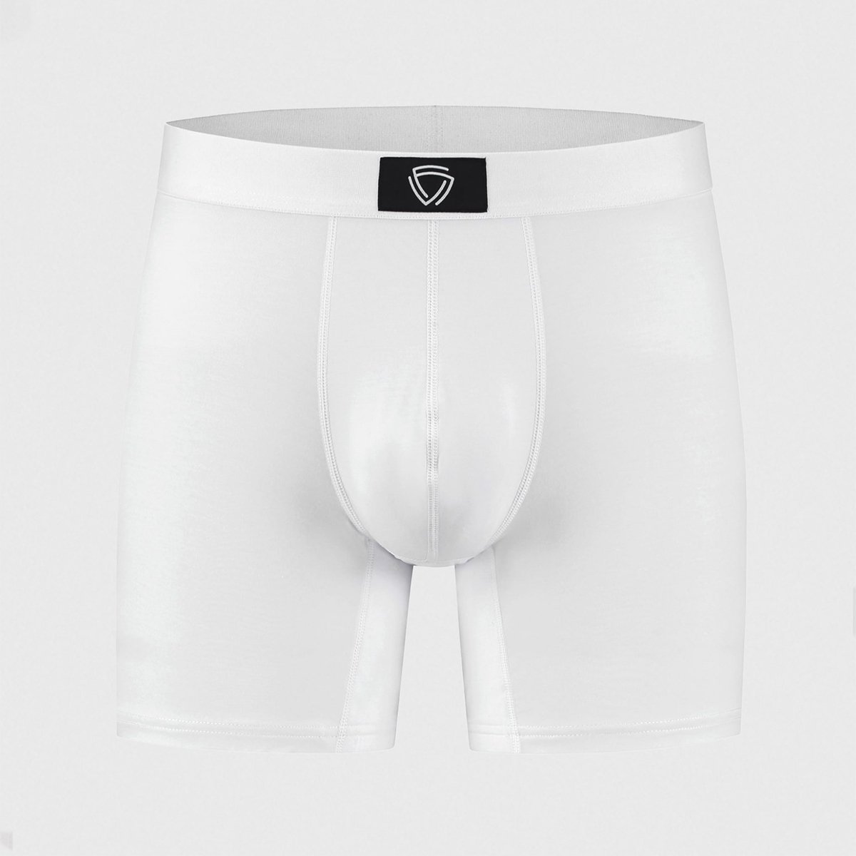 Fibershirts Anti-Zweet Boxershort - Ingebouwde Zweetpad - Ademend MicroModal - Anti-Transpiratie - Heren - Maat L - Wit