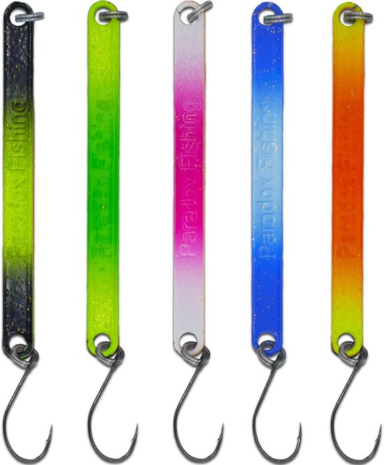 Forel Lepelset - Forel Lokaas - Forelvissen - Bijzonder Verleidelijk Lopende - 5 lepels 67cm - 5 Kleurcombinaties — afbeelding 5