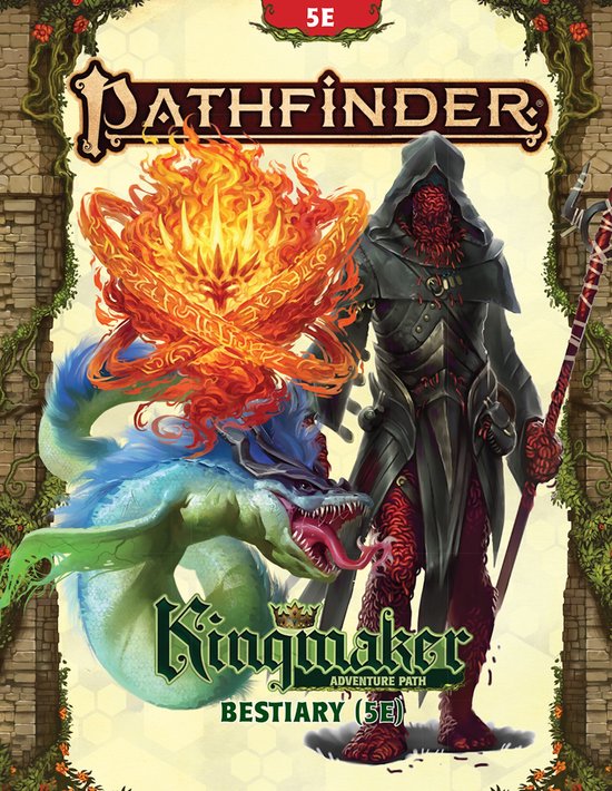 Fifth Edition Rulebooks- Pathfinder Kingmaker Bestiary (Fift ... - cover