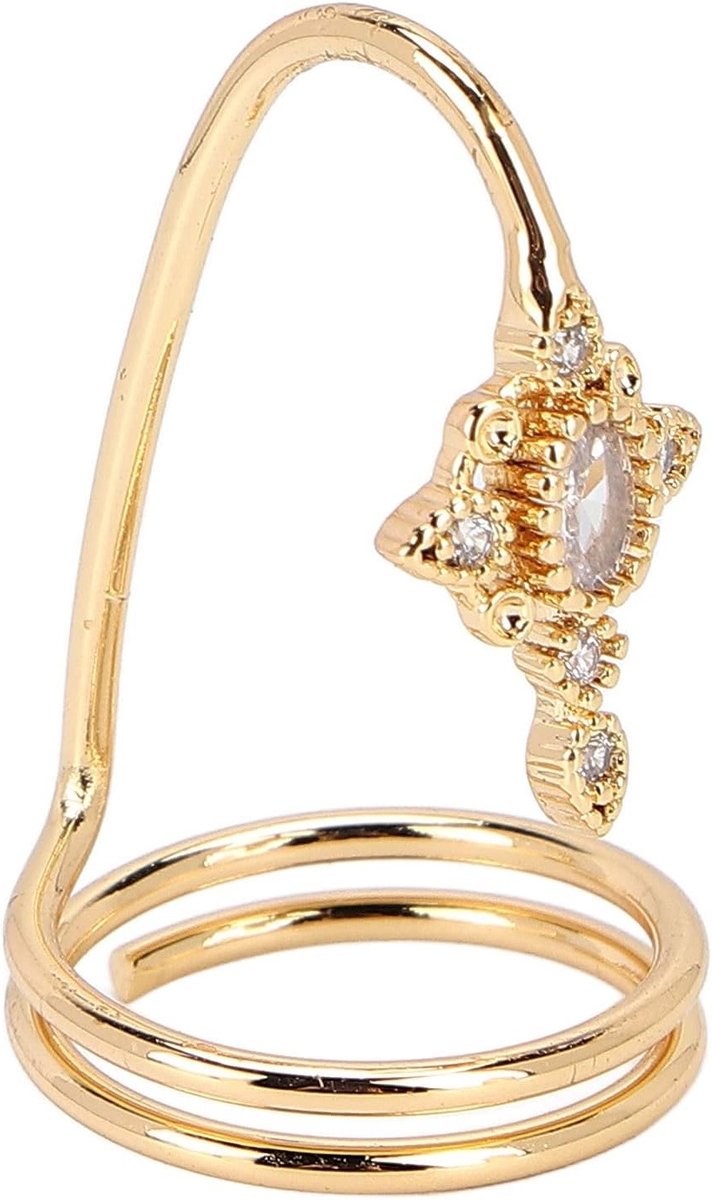 Stijlvolle Vinger Ring voor Nagelkunst, Perfect als Cadeau met Uitstekende Vakmanschap en Unieke Ontwerpen
