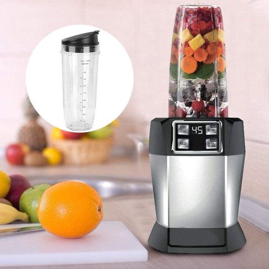 VT Goods - Spare Parts - Mixer Onderdelen - Hoogwaardige Kwaliteit - Transparant - Voor 900W en 1000W Mixers - Set met Beker en Deksel - Geschikt vo.. van vt — afbeelding 5