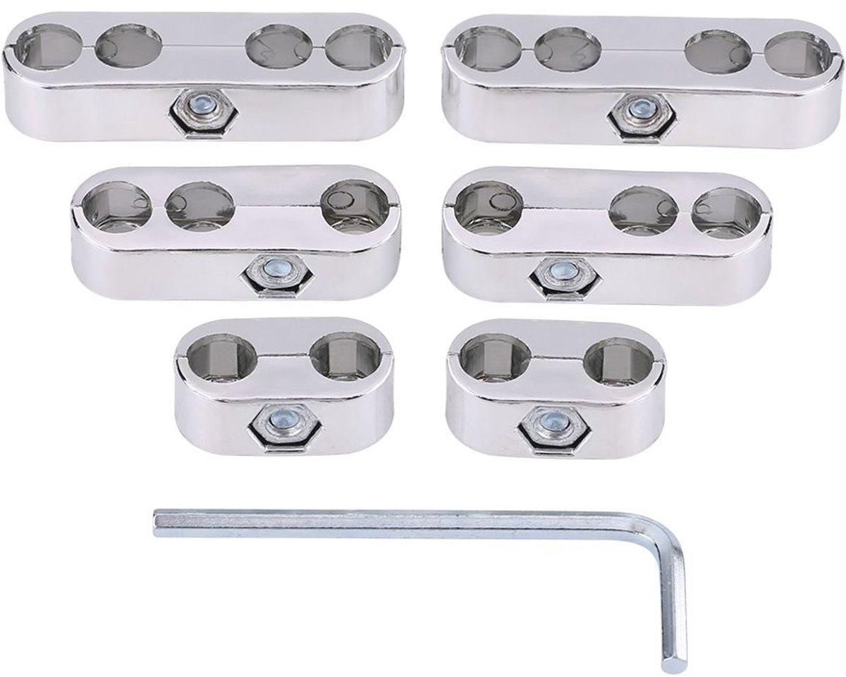 Store_8 - Bougies kabelscheider - Kabelscheider voor gloeikaars - Zilver - Draadverdeler - Geschikt voor 7mm en 8mm kabels