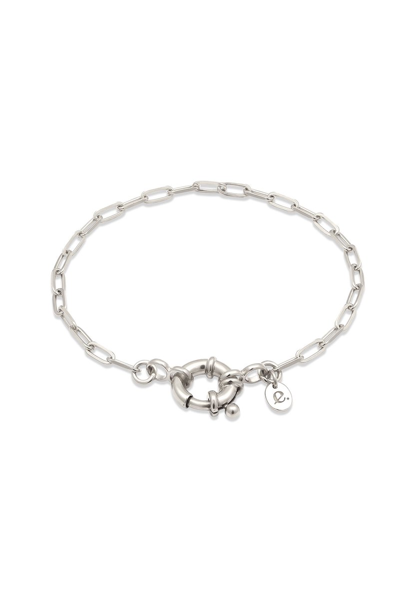 Elli PREMIUM - Armband - Armband zonder steen 925 Sterling Zilver Dames Armband voor vrouwen Schakelarmband 18 cm Sierarmband -