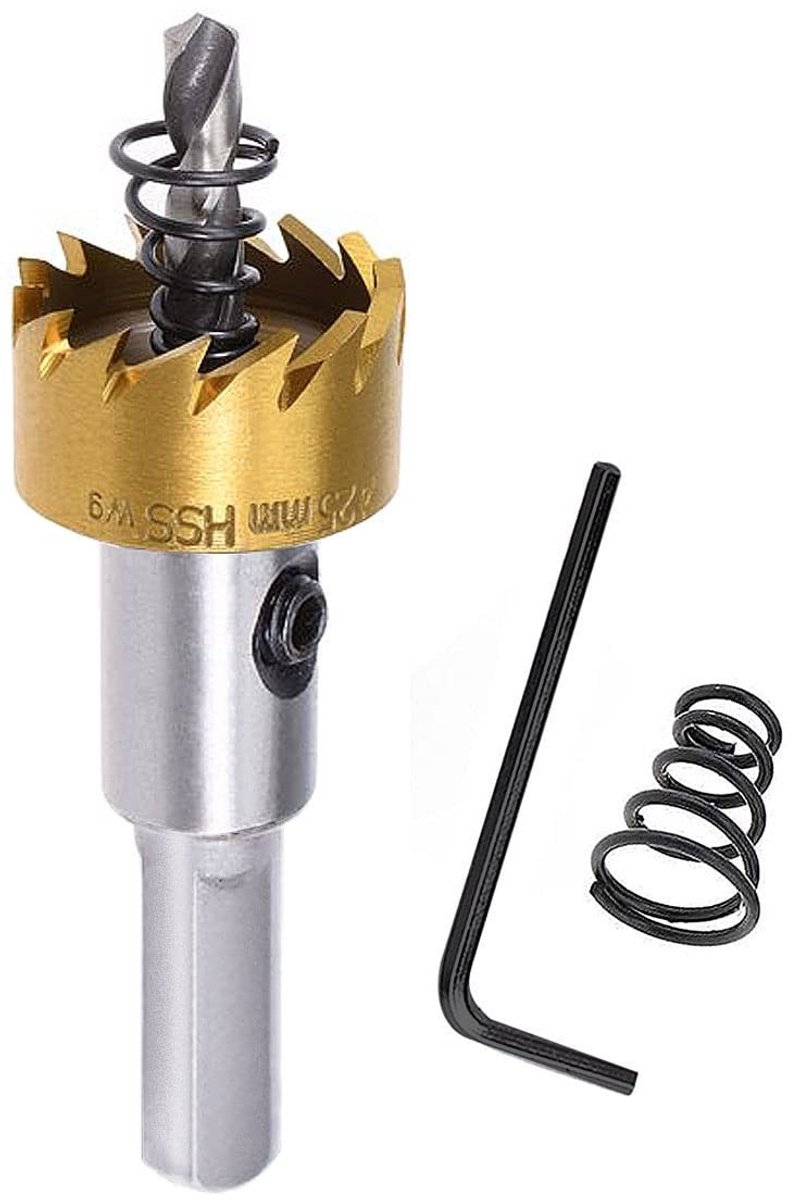 Golden crown - Gatopener 25 mm - Hoge snelheid boren - Lange levensduur gatzaag - Metaal en hout - Professionele kwaliteit - Geschikt voor roestvrij s